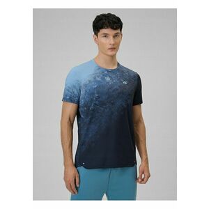 Tricou barbati albastru - uscare rapida - imprimeu imagine