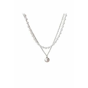 Colier perle 5365A - Argintiu imagine