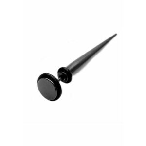 Cercel conic 4201 inox - Negru imagine