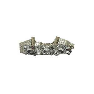 Bratara silver cristale - 19 cm - imagine