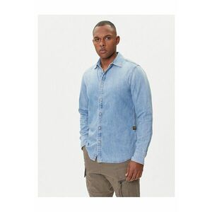 Camasa barbati - Raw - denim - albastru deschis - Albastru imagine