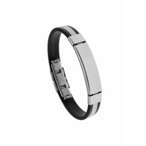 Bratara inox 4353 - Alb imagine