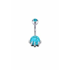 Piercing 4061 inox - Turcoaz/Argintiu imagine