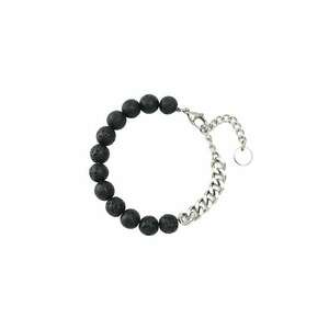 Bratara inox 4356 - Negru imagine