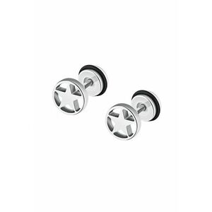 Cercei 4070 inox - Argintiu imagine