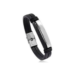 Bratara inox 4354 - Argintiu imagine