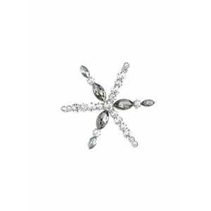 Brosa eleganta 5609A - Argintiu imagine