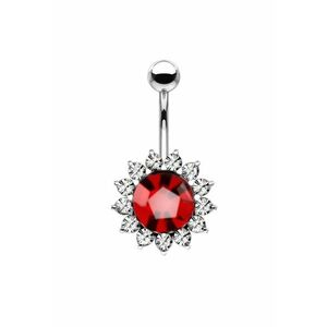 Piercing 5170 inox - Rosu imagine