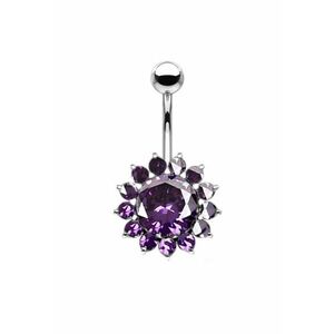 Piercing 5170 inox - Violet imagine