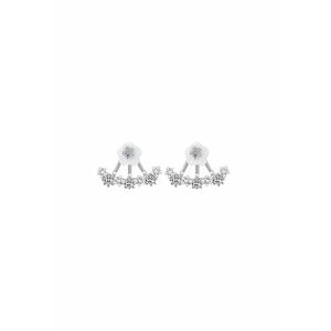 Cercei minimalisti 4160 - Argintiu imagine