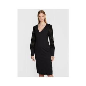 Rochie de cocktail 222TT2180 - negru imagine
