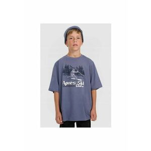 Tricou copii lejer bleumarin bumbac - Albastru imagine