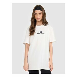 Tricou dama ecru - bumbac imagine