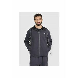 Hanorac sport barbati gri - gluga ajustabila - bumbac - imagine