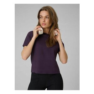 Tricou dama mov - bumbac - imagine