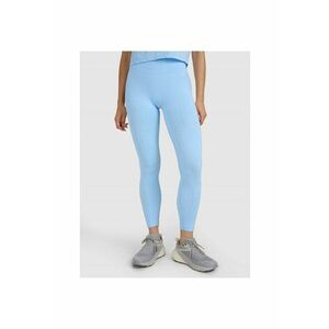 Colanti de antrenament albastri - talie inalta - efect push-up - fara cusaturi - pentru femei - imagine