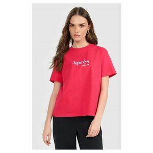 Tricou dama - rosu - bumbac imagine