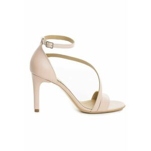 Sandale dama piele naturala Nude Evening imagine