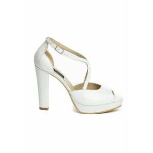 Sandale mireasa piele naturala Ivoire Lady Like imagine