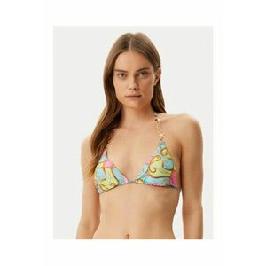 Sutien de baie cu detalii metalice - Multicolor imagine