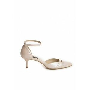 Pantofi mireasa piele naturala Ivoire Adele imagine