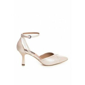 Pantofi mireasa piele naturala Ivoire Rihanna imagine