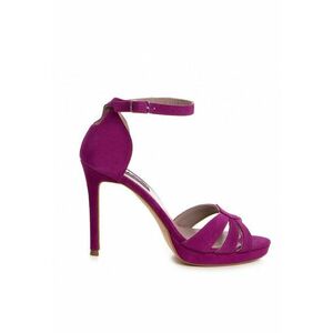 Sandale cu platforma piele naturala Magenta Iris imagine