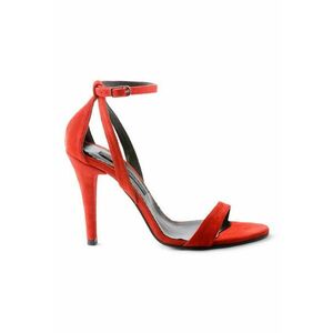 Sandale dama piele naturala Simple Light Red imagine