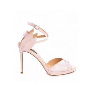 Sandale mireasa piele naturala Roz Flowers imagine