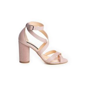 Sandale dama piele naturala Rose Rome imagine