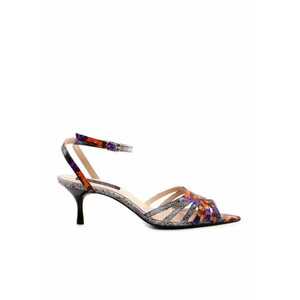 Sandale dama piele naturala Multicolor Selena imagine