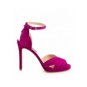 Sandale dama piele naturala Magenta Smaranda imagine