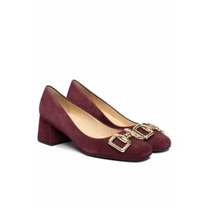 Pantofi dama - Hogl - piele naturala - culoare Plum - model josi imagine