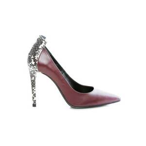 Pantofi stiletto piele naturala Cindy Marsala imagine