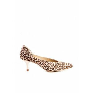 Pantofi stiletto piele naturala Print Celine imagine