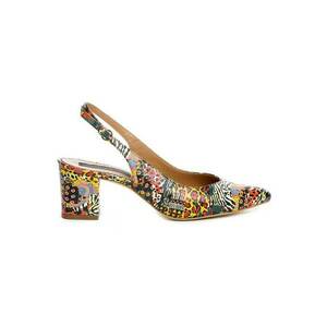 Pantofi cu toc gros piele Kate imagine