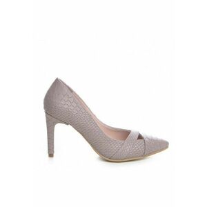 Pantofi Stiletto Piele Naturala Lila Pin-Up imagine