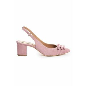 Pantofi cu toc gros piele Lila Kate imagine
