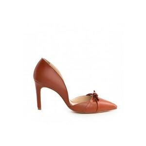 Pantofi stiletto piele naturala Caramiziu Tessa imagine