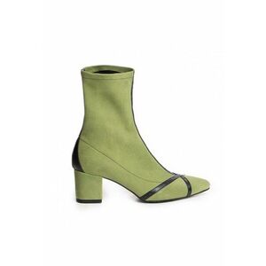 Ghete Dama Piele Naturala Verde Kylie imagine