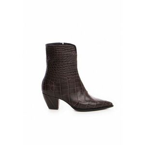 Ciocate dama Piele Naturala Maro Print NightFall imagine