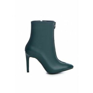 Botine Dama Piele Naturala Verde Misaki imagine