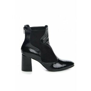 Ghete Dama Piele Naturala Negru Kelly imagine