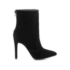 Botine dama Piele Naturala Simple Negru imagine