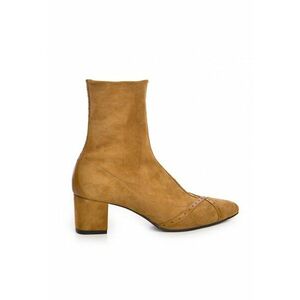 Botine Dama Piele Naturala Camel Kylie imagine