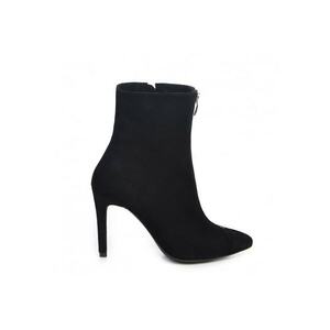 Botine Dama Piele Naturala Negru Misaki imagine