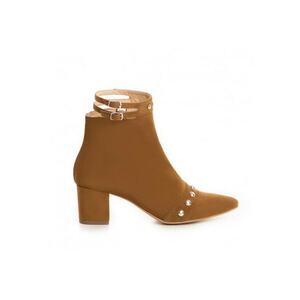 Ghete Dama Piele Naturala Camel Deniz imagine
