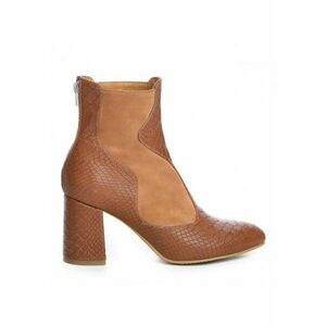 Ghete Dama Piele Naturala Camel Kelly imagine