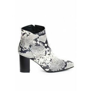 Ghete dama Piele Naturala Gri Charming imagine