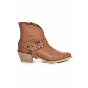 Ciocate dama Piele Naturala Camel Bronx imagine